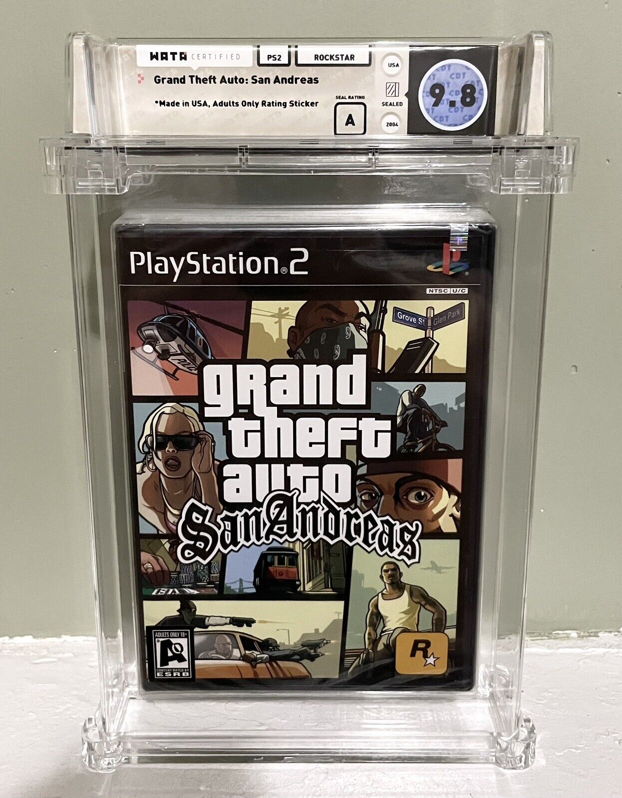 Grand Theft Auto San Andreas PlayStation 2 PS2 GTA 2006 Sealed New