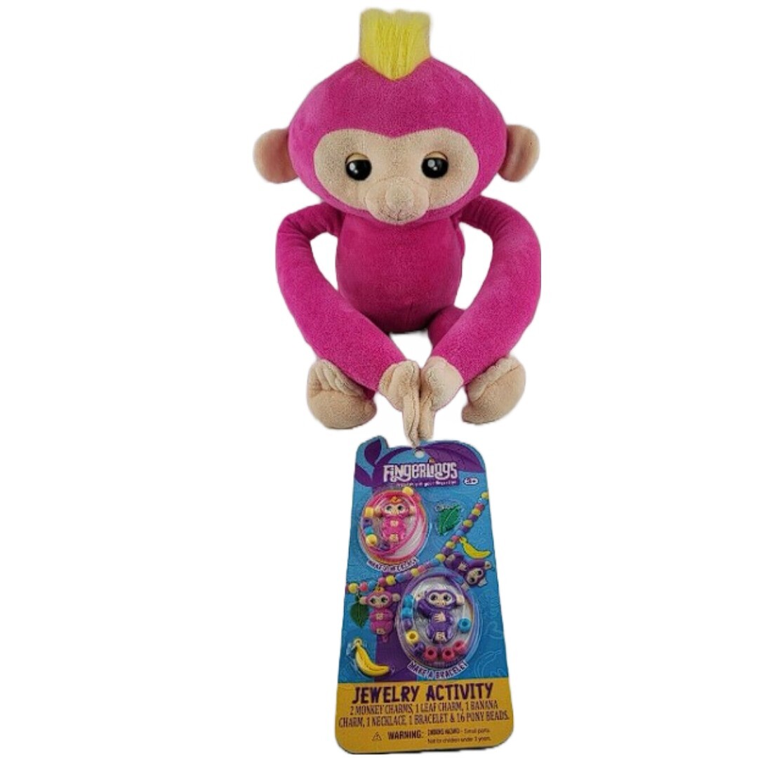 Toys Big Fingerling Monkey WowWee Fingerlings Glitter Monkey Sugar
