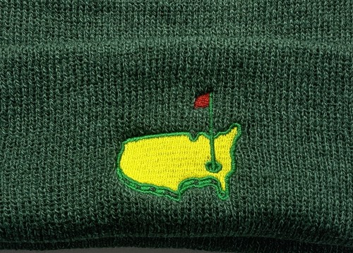 Masters golf Winter Hat Beanie green embroidered logo 2025 pga new - Picture 5 of 9