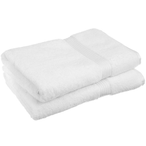 Juego de sábanas de baño de algodón egipcio 600 GSM/2 toallas corporales suaves y absorbentes de gran tamaño - Imagen 59 de 102