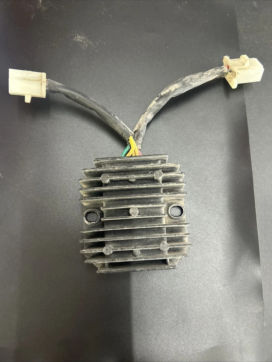 Teknix - Raddrizzatore Regolatore Di Tensione 12V Per Scooter Sym 50 Orbit II 4T (2008-2017), Connettore Maschio 4 Capi - 6
