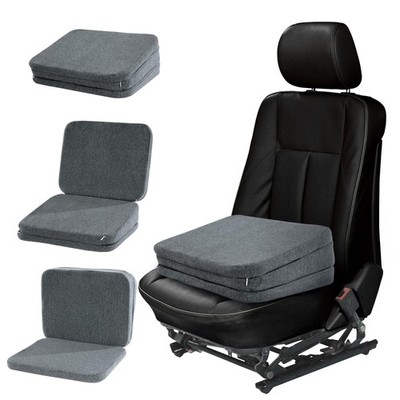Adjustable Car Booster Seat for Short Drivers, 3 Heights for Different People...