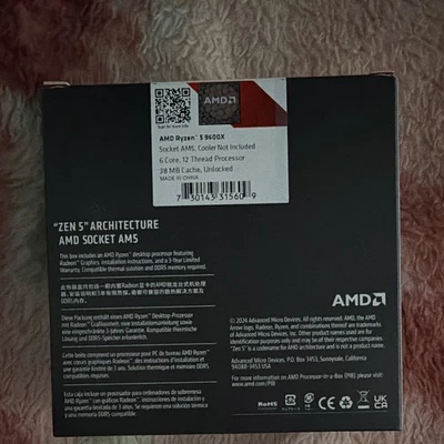 Ryzen 5 9600X listing on ebay