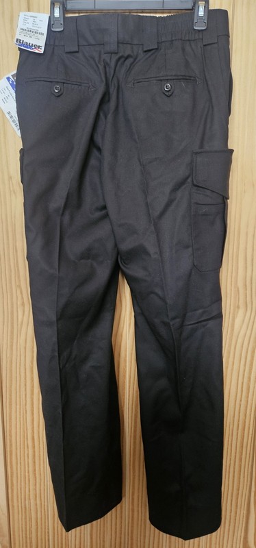 NEW BLAUER 8980W WOMENS SIDE POCKET RAYON BLEND PANTS BLACK Size 4