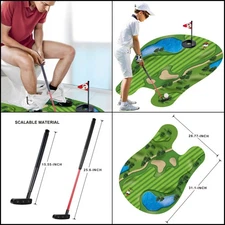 Toilet Golf Game Mini Golf Funny Gag Gifts for Men Women Adults Boyfriend Bro