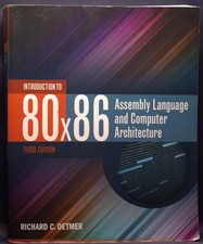 Introduction to 80x86 Assembly Language and Computer Architecture 9781284036121