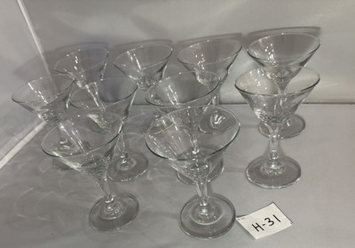Libbey 3733 Embassy 7.5 oz Martini/Cocktail Glass - Lot Of 10
