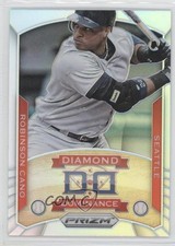 2014 Panini Prizm Diamond Dominance Silver Prizm Robinson Cano #7 1s8