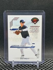 Jordan Yost 2025 Prospect Edition Prospect Ticket - Red #221/299 - #31 Tigers