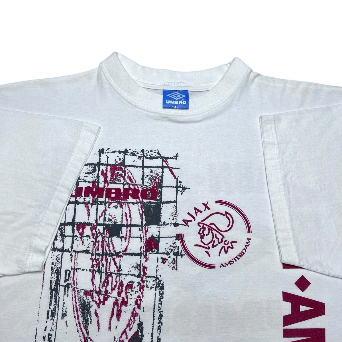 T-shirt Vintage Ajax Umbro Taille S - Neuf Avec étiquettes