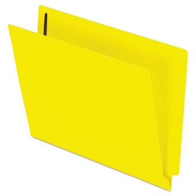 Pendaflex Color End-Tab Fastener Folders, Letter Size, Yellow, Letter, Yellow