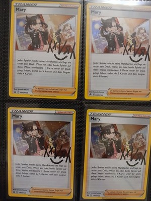 Marnie SWSH120 Holo Black Star Promo Signature Pokemon Tcg Mary Deutsch German