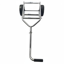 Chariot de Mise à l'eau Portable Roue de Halage de Bateau Compatible Kayak