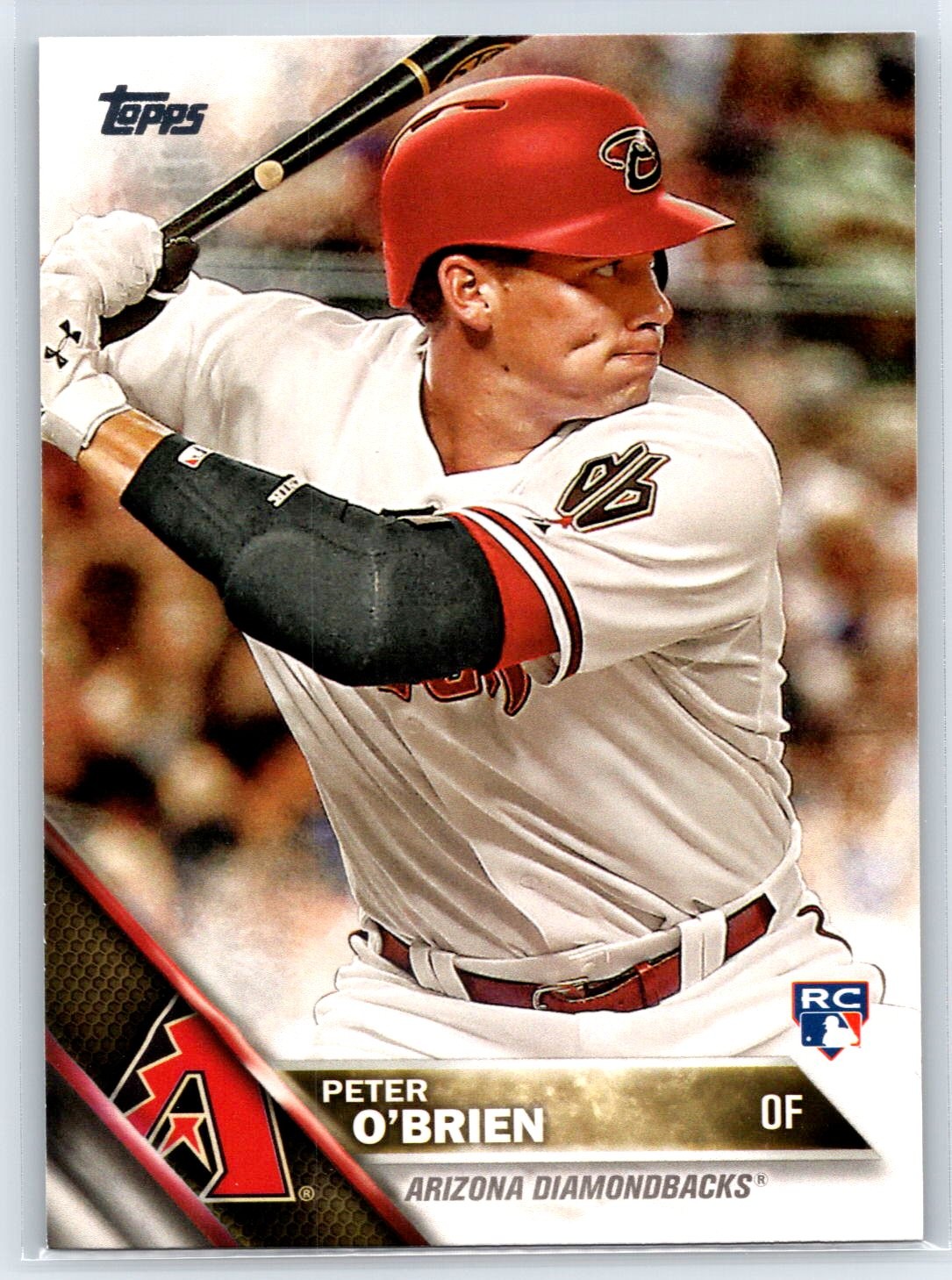 2016 Topps Peter O'Brien Rookie Arizona Diamondbacks RC #401
