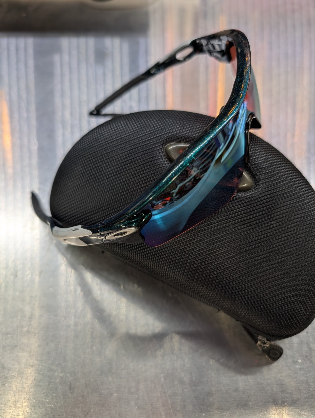 Rare Oakley Mark Cavendish Radarlock Path Metallic Green / Prism Snow and G40