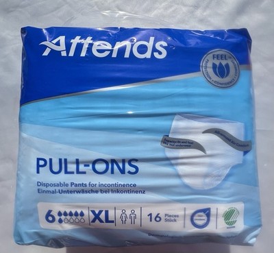 ATTENDS Pull-ons XL 16X Pack (unisex)