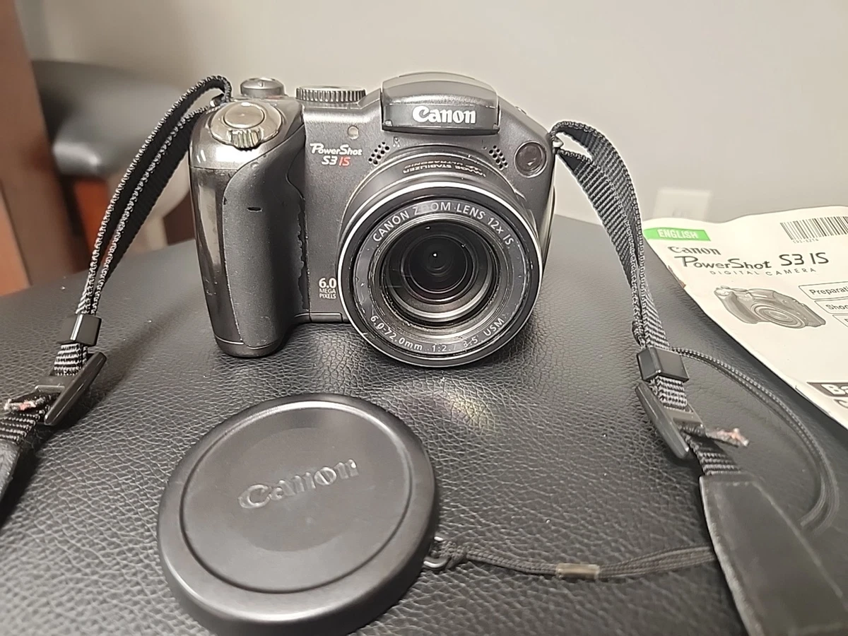 Preços baixos em Canon PowerShot S3 IS Câmeras Digitais | eBay