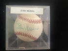 "STAN MUSIAL" - ST. LOUIS CARDINAL HOF'ER - AUTOGRAPHED  BASEBALL  - EXC  COND