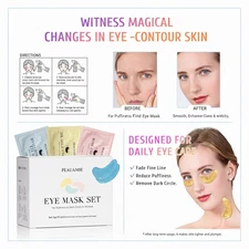 Under Eye Gel Patches for Dark Circles & Puffiness – Hydrating Eye Mask 30 Pairs
