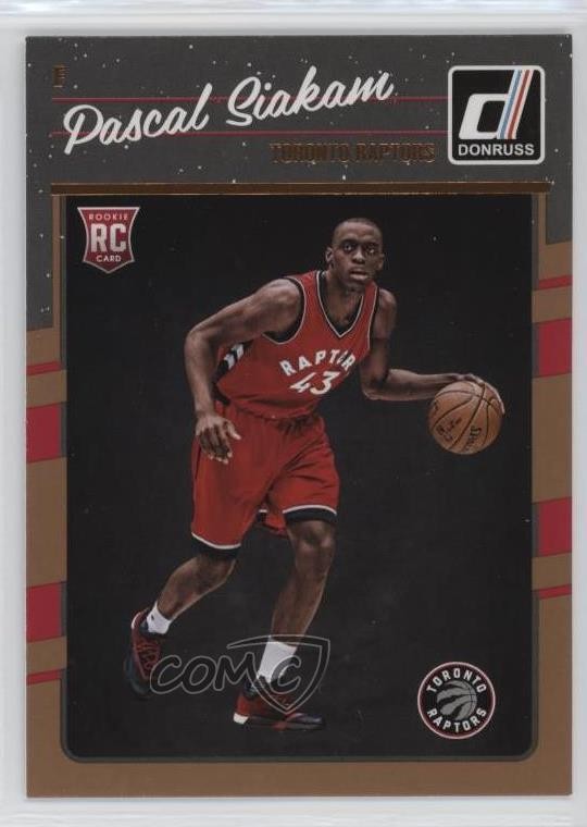 2016-17 Panini Donruss Rookies Pascal Siakam #171 0za4