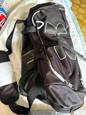 Under Armour Undeniable 5.0 LG Sporttasche L Schwarz, Reißverschluss, Logo