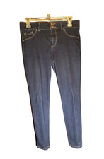 d.jeans Women's Size 8 Dark Wash Skinny Stretch Denim Jeans Mid Rise 5 Pocket