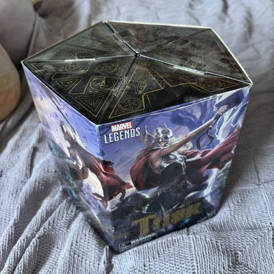 #ad Hasbro Marvel Legends Series Thor The Mighty Booster Box Multicolor Cardboard $150.00