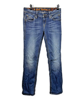 Women  s Rock Revival Jeans Pat Straight Low Rise Medium Wash size 30 inseam 31