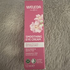 Image of WELEDA Wild Rose & White Tea Smoothing Eye Cream Reduces First Lines 12ml *NEW*