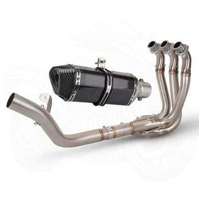 For Triumph Street Triple 765S 2017-2026 Exhaust Pipe With 51MM Header Link Pipe