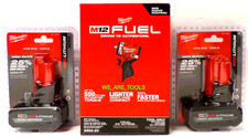NEW N Box Milwaukee 2562-20 M12 FUEL 3/8 Stubby Impact Wrench, 2) 5.0 Ah Battery