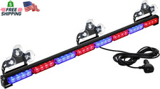Aspl 36 32led Traffic Advisor Light Bar Warning Emergency Strobe Light Bar Dire