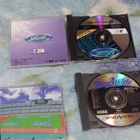 SEGA SATURN Decathlet and Victory Goal [2 pieces] SEGA SATURN GS-9096 and