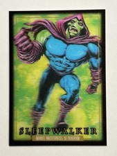 2024 SkyBox Marvel Masterpieces ’92 Platinum - #89 - Sleepwalker  Lenticular