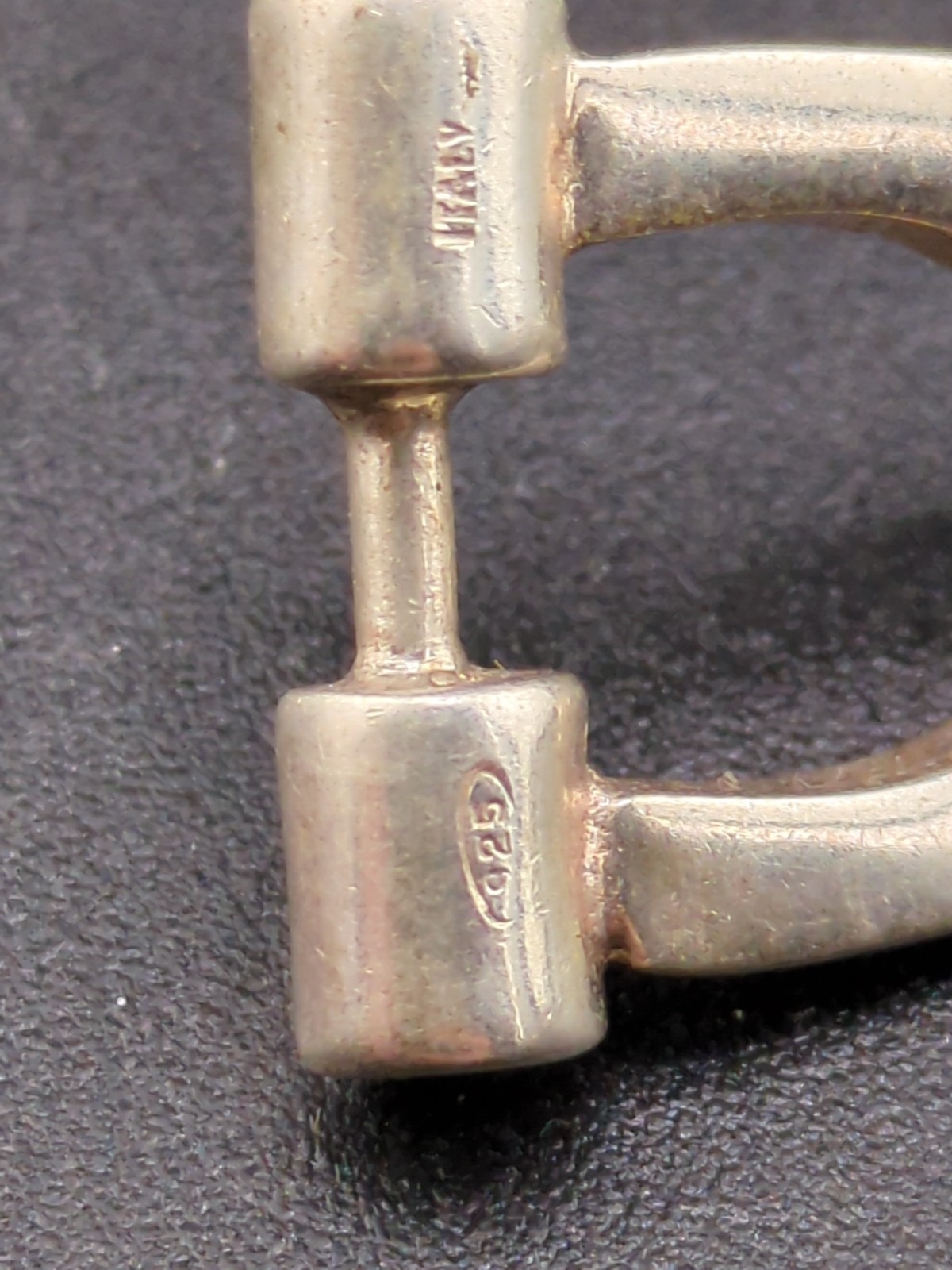 Impressive Solid Sterling Horseshoe Equestrian Ho… - image 8