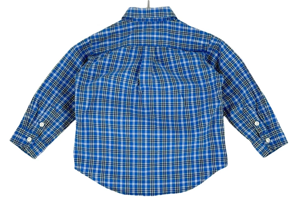 Ralph Lauren Kids Jungen Langarm Lässiges Hemd Größe 24 Monate - Bild 2 von 4