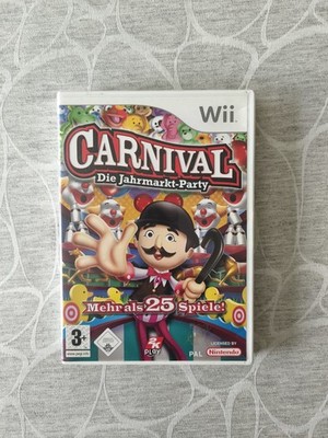 Wii Videospiel Carnival Die Jahrmarkt Party