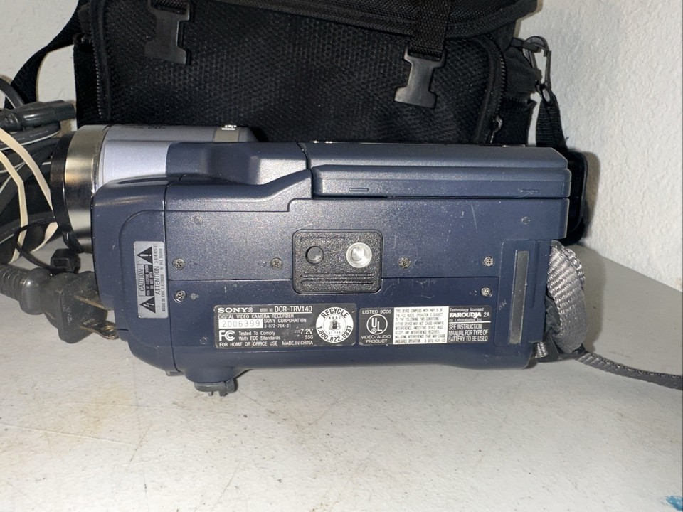 Cavo Alimentazione E Adattatore CA Per Sony Handycam DCR-TRV140 – Myw-tech, Nuovo