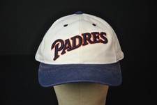 STAINED VTG San Diego Padres Hat MLB Baseball Cap Aanco 21125CS
