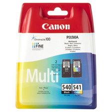 Canon PG-540/CL-541 Black & Colour New Printer Ink Cartridges for MG3600 MG3650