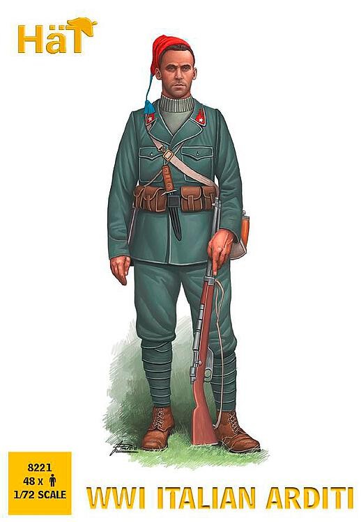 HäT 8221 - 1/72 WWI Italian Arditi - New