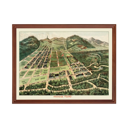 Mapa antiguo del distrito de Haight-Ashbury, CA 1893 - Haight de colección - Imagen 1 de 29
