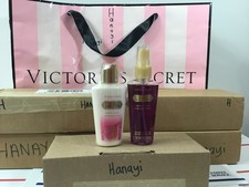 VICTORIA'S SECRET PURE SEDUCTION BODY MIST  BODY LOTION TRAVEL SET 2.O OZ V002