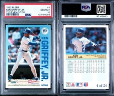 1992 Fleer 7-Eleven Citgo #4 Ken Griffey Jr. PSA 10 GEM MINT