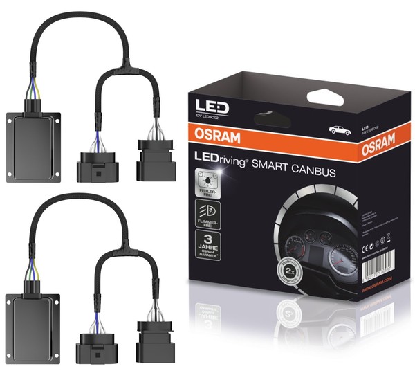 Osram Ledriving Smart Canbus Adapter FüR H7 LED UmrüStung LEDSC02-1 (2 StüCk)-image