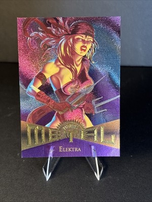 1995 Fleer Metal Marvel #30 ELEKTRA
