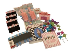 Party Supplies Ice Cream Truck Candy Scoop Napkin Pinwheel Blackboard Birthday