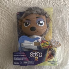 Sing 2: Riff-Rock Ash Plush Toy – Rockin’ Interactive – 12'' NIB