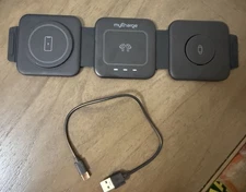 Mycharge 3-In-1 Wireless Charging Pad for Apple Wireless Devices