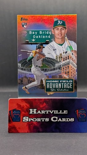 2024 Topps Tyler Soderstrom HOME FIELD ADVANTAGE #HFA-18 ROOKIE Oakland A’s
